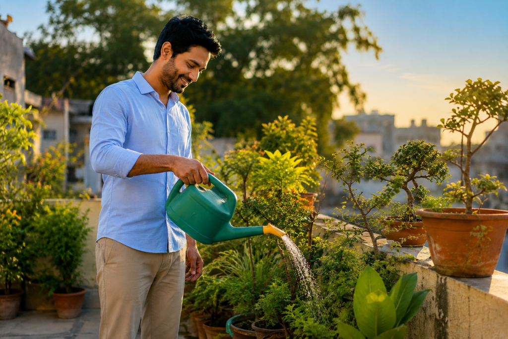 Planting Benefits on Mental Health